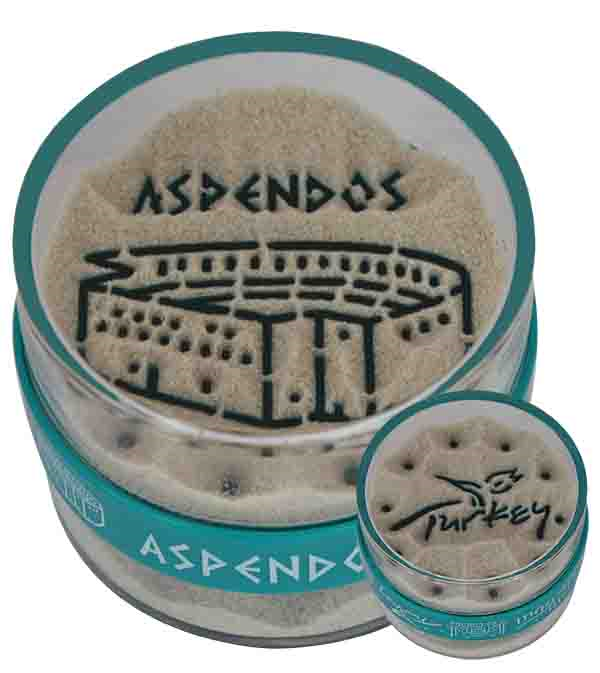 Hediyelik Kumdan : Aspendos & Turkey