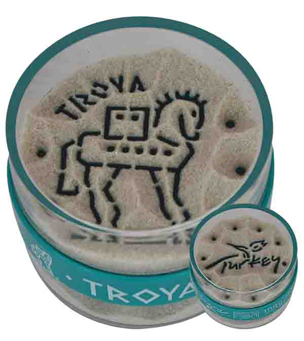 Hediyelik Kumdan : Troya & Turkey