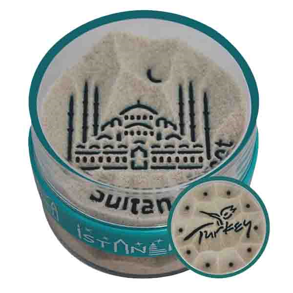 Hediyelik Kumdan . Sultanahmet Camii & Turkey