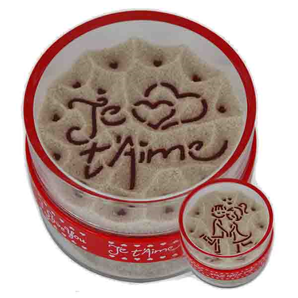 Kumdan Hediye : Fransizca Seni Seviyorum & Mutlu Çift