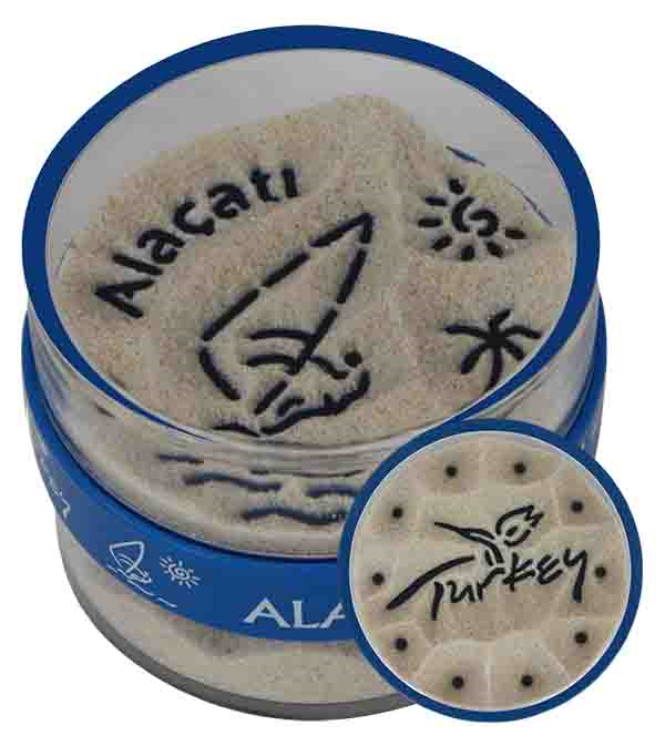 Hediyelik Kumdan : Alaçati & Turkey